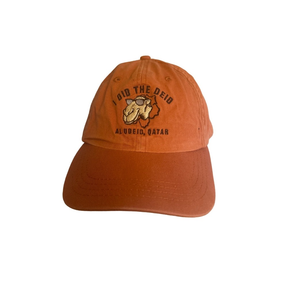 I‎ did the Deid Al Deid Qatar Orange Hat